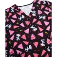 thumbnail image 4 of COCO BRANDS Womens Scrubs - Peanuts Snoopy V-Neck Scrub Medical Uniform Scrub Top for Women (S-2XL), 4 of 6