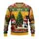 thumbnail image 4 of Sudadera navideña para hombre y mujer, 24 unidades, con estampado 3D de muñeco de nieve y Papá Noel, feo suéter navideño, unisex, para fiestas navideñas, 4 of 5