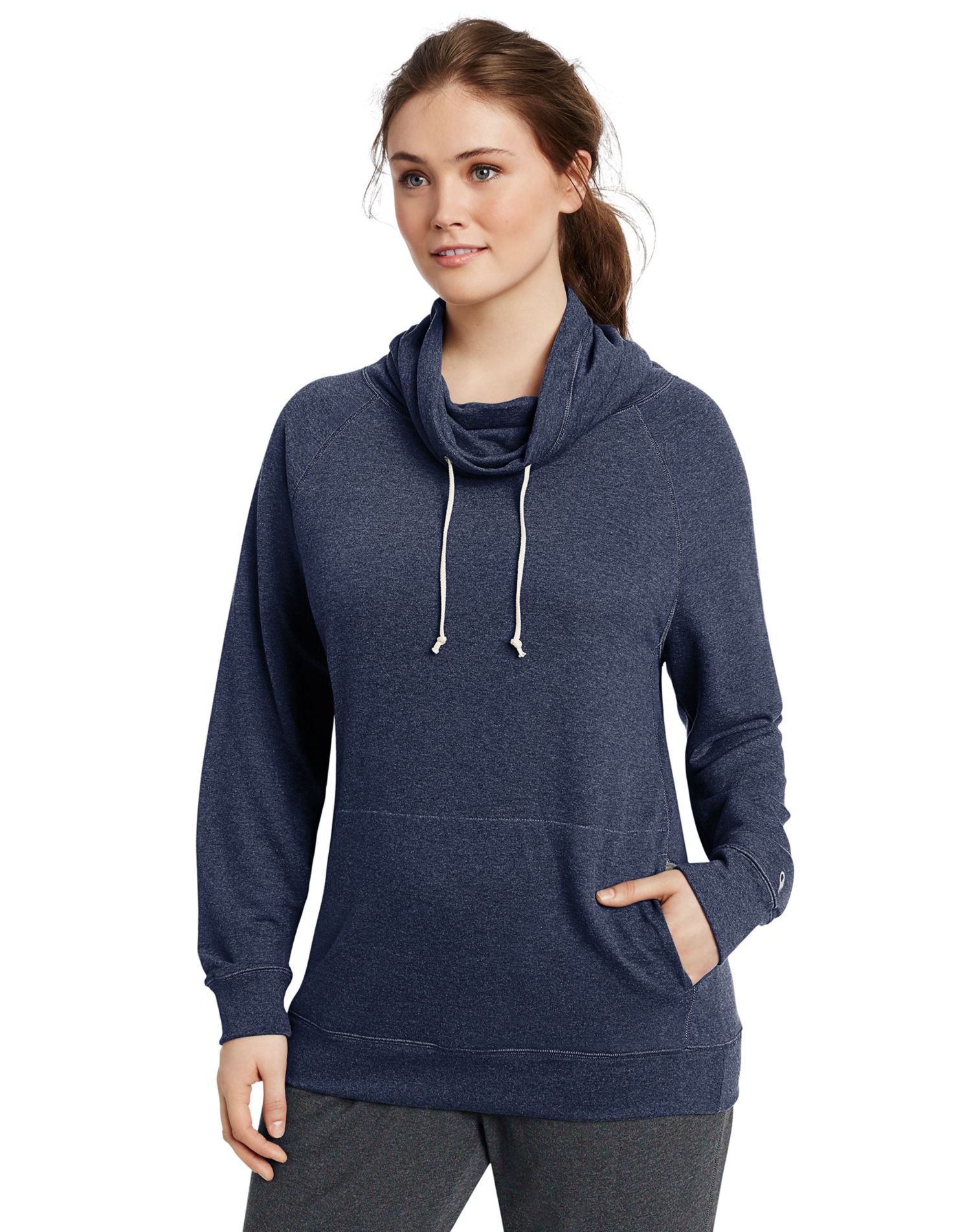 light blue women's champion hoodie