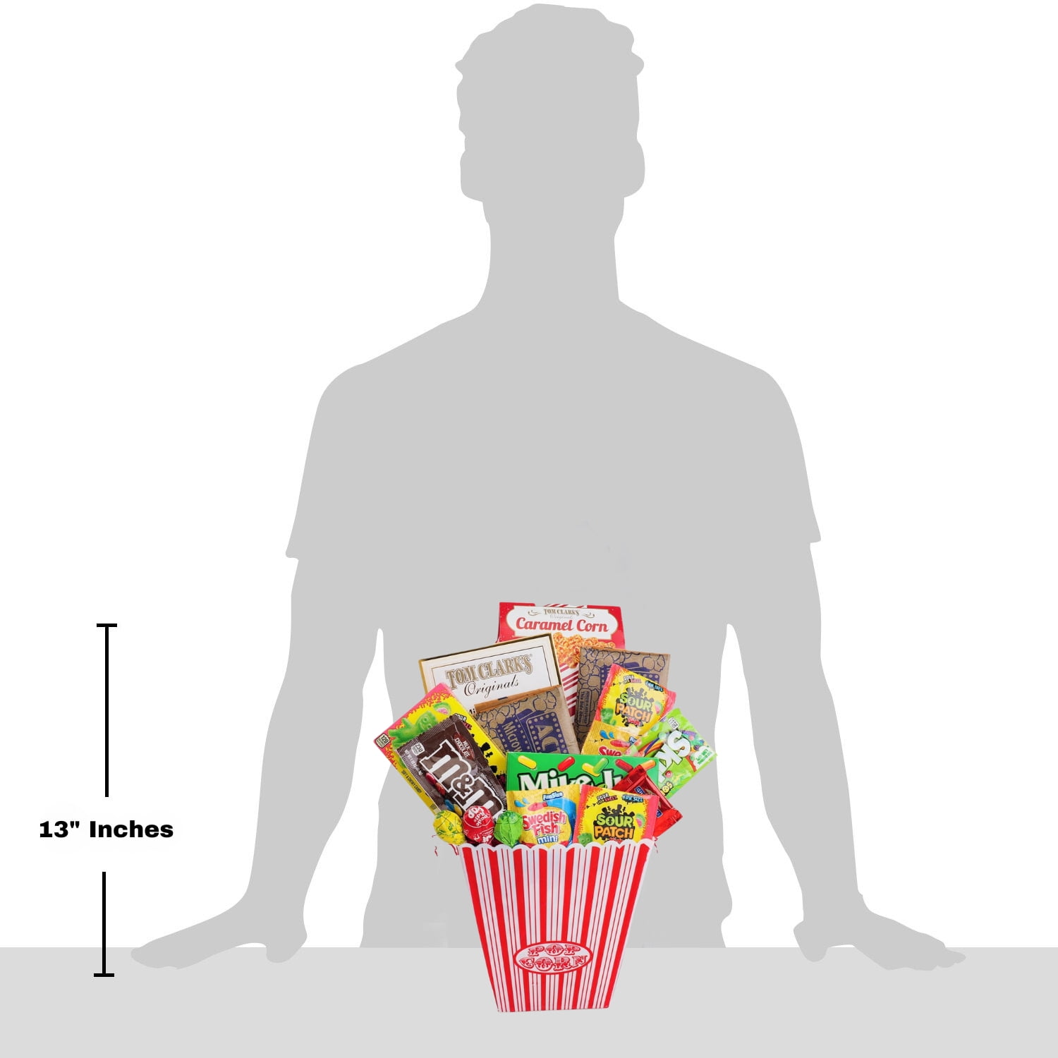 Alder Creek Gift Baskets Ultimate Movie Night (10 Pieces per Gift)