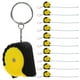 thumbnail image 2 of BRIGHTFUFU 12 Uds cinta métrica colgante Mini cinta métrica llavero bolsillo cinta métrica cinta métrica retráctil, 2 of 7