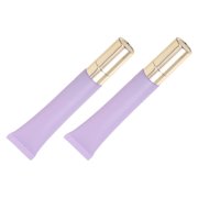 2 Pcs Tools Homezo Cosmticos Para Mujer Empty Essential Oil Tube Purple Frosted Eye Cream Portable Pp Travel