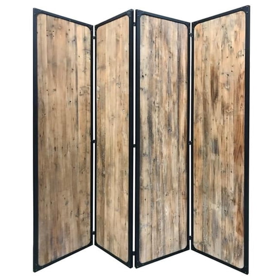 7 ft. 4 Panel Delano Screen Room Divider