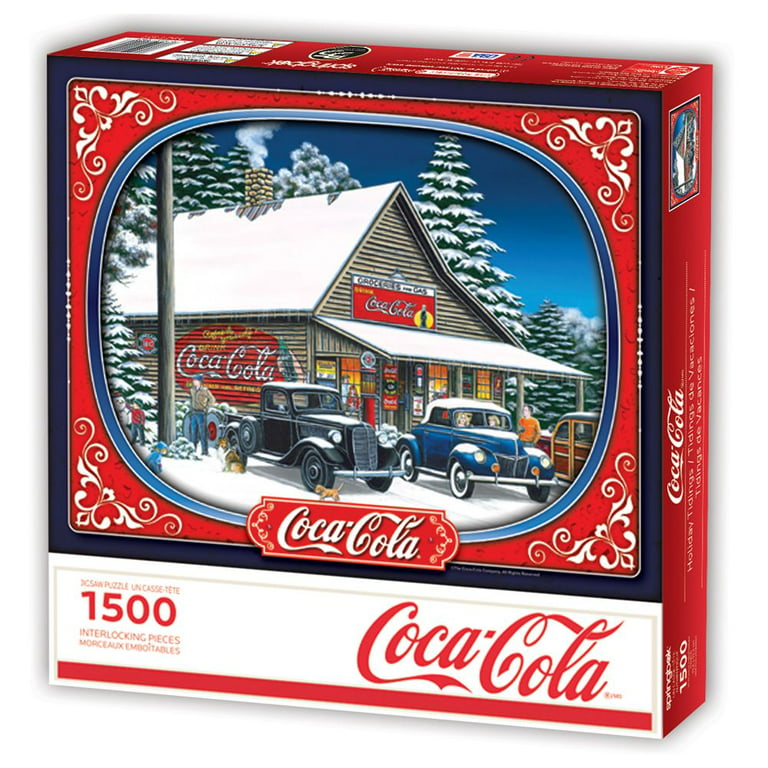  Masterpieces 1000 Piece Jigsaw Puzzle for Adults and Families -  Coca-Cola Tailgate - 19.25x26.75 : Toys & Games