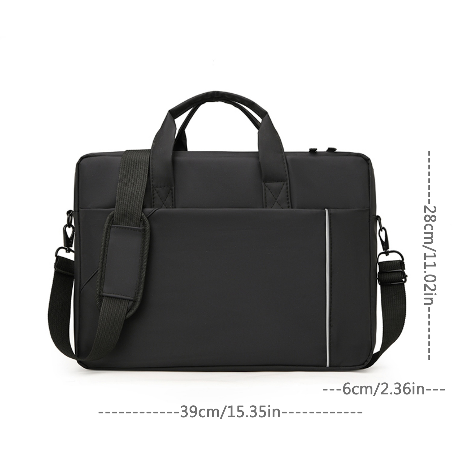 Xeie Thuk 15.6 inches Large Capacity Laptop Briefcase - Business Office Computer Bag with Padded Compartment