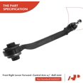 thumbnail image 5 of A-Premium 6Pcs Front Suspension Kit Lower Control Arm and Ball Joint Assembly Compatible with Dodge Charger 2006-2010 Challenger 2008-2010 Magnum 2005-2008 Chrysler 300 2005-2010, 5 of 8
