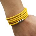 thumbnail image 6 of jiaroswwei Unisex Multilayer Interlaced Faux Leather Cuff Bangle Wristband Bracelet Jewelry, 6 of 7