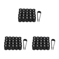 thumbnail image 3 of Sidaley Tapa de válvula de neumático de coche ABS de 20 piezas, repuesto de pieza de protección de vehículo Hexagonal Universal, accesorios Type1 NO1, 3 of 6