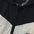 thumbnail image 4 of Lmnyox Kid's Coats Color Blocked Zip Up Long Sleeve Workout Hoodies Casual Sports Jackets with Pockets, 4 of 8