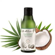 Satthwa Fractionated Coconut Oil - 100% Pure & Natural Premium Grade Coconut Carrier Oil for Essential Oils, Massage Oil, Moisturising Hair Oil & Body Oil, Ideal for Men & Women (150ml)