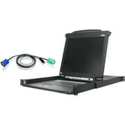 16PORT 17IN LCD KVM BUNDLE W/ 16 USB CABLES
