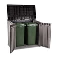thumbnail image 6 of Toomax Stora Way All Weather XL 7' x 3.5' Storage Shed Cabinet, Taupe, 6 of 7