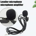 thumbnail image 2 of PVC Wired Mini Condenser Lavalier Microphone with 3.5mm Jack and Dual-Channel Three-Pole Function for Computers and Loudspeakers, 2 of 9