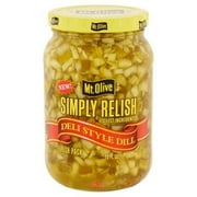 Mt. Olive Simply Relish Deli Style Dill (Pack of 6)