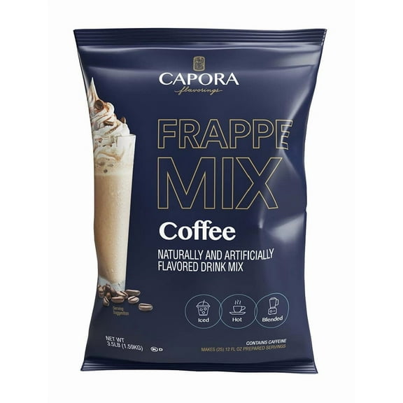 Capora Frappe Coffee Mix, Medium-Dark Roast, 3.5 lb. - Pack of 1