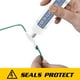 thumbnail image 5 of Blanco líquido del pegamento de secado rápido del cable de alambre eléctrico del sellador del aislamiento 30ml, 5 of 5