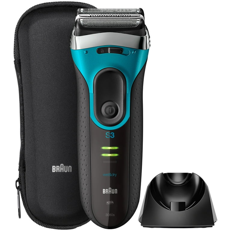 Braun Series 3 ProSkin 3080s Wet & Dry Electric Shaver 4 pc Box