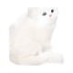 thumbnail image 3 of Gato de simulación blanco, juguete de gato falso de felpa atractivo y bonito con batería de 84mAh para decoraciones de regalo de juguete, 3 of 5