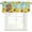Yellow, variant on Kitchen Curtain Valances for Windows,Funny Animal Tigers Rod Pocket Small Valance Short Window Treatment for Bedroom Bathroom Living Room,42"x12"