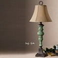 thumbnail image 1 of Uttermost Bettona Crackled Ceramic Table Lamp in Aqua Blue, 1 of 2