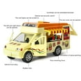thumbnail image 4 of Interaction Fast Food Truck Pull Back Car Toy Safe Pretend Play Model Vehicle, 4 of 10