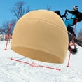 thumbnail image 5 of Nnhblu Hats Marine Thickened Men's Outdoor Warm Windproof Multi-Season Fleece Hats Womens Hats Deals Clearance Winter Hats for Women Khaki, 5 of 5