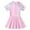 Light Pink, variant on BOBOGOJP Girls One Piece Swimsuit Short Sleeve Swim Dress Swimsuit with Shorts Skirted Modest Bathing Suit 2-12 Years Pink for Size 11-12 Years
