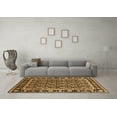 thumbnail image 3 of Ahgly Company Indoor Square Oriental Brown Industrial Area Rugs, 8' Square, 3 of 4