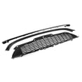 thumbnail image 2 of Car Front Bumper Grille Mesh + Frame Trim For Mini Cooper R55 R56 R57 R58 2007-2015  Black, 2 of 11