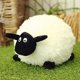 thumbnail image 4 of Cordero relleno de peluche suave, personaje de oveja, juguete de cumpleaños para bebé, regalo, 4 of 7
