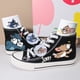 thumbnail image 1 of Primavera y otoño Nuevos zapatos de lona de caña alta para hombres de marca compartida Tom y Jerry Zapatos de pareja de estudiantes versátiles de moda de estilo coreano para mujeres ins, 1 of 4