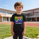 thumbnail image 5 of Camiseta de Manga Corta Linda para Niños Unisex Gráfica Tee de la Escuela de la Temporada, Camisetas de Manga Corta para Niñas, 5 of 9
