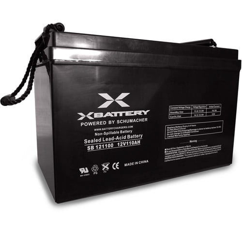 Schumacher Electric 12V 110AH Battery - Walmart.com - Walmart.com