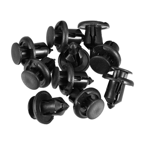 Unique Bargains 10 Pcs Push Type Retainer Clips No.91503SZ3003 Car Inner for Honda Accord 1997-2011 Plastic Black