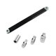 thumbnail image 4 of Barra de extensión para llave de carraca, kit de llaves de impacto universales para espacios reducidos Negro, 4 of 8