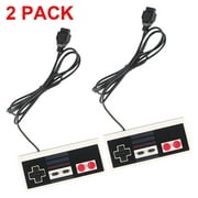 2 Pack Controller For Nintendo Classic Retro Console (9-pin) Wired Gamepad