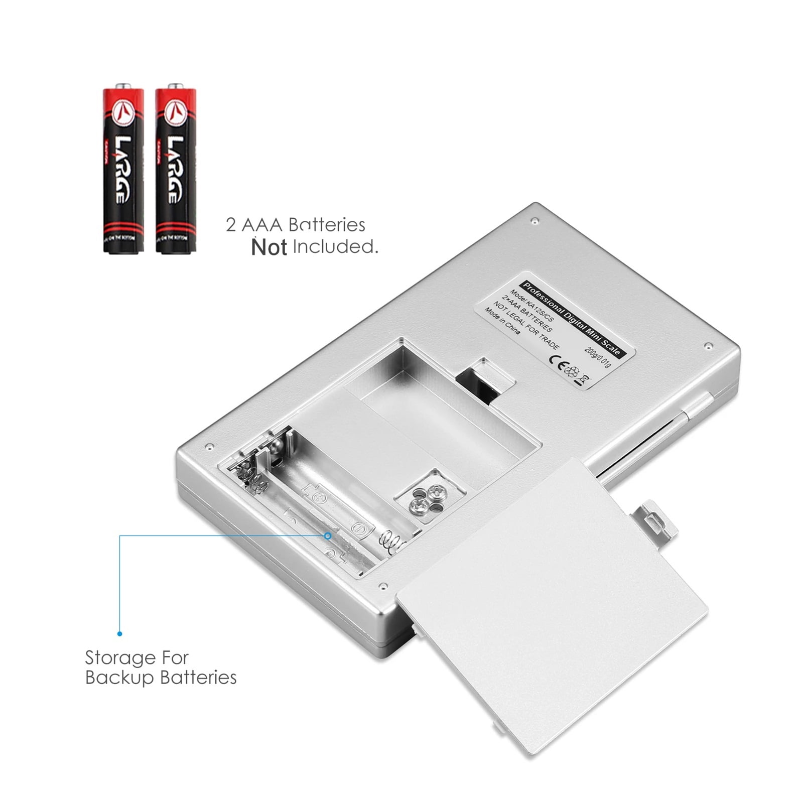 500/0.01g 200g/0.01g LCD Portable Mini Electronic Digital Scales Pocket Case Postal Kitchen Jewelry Weight Balance Scale