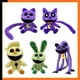 thumbnail image 2 of Critters sonrientes, juguete de peluche, Critters sonrientes, gato, siesta, Dogday y Catnap, muñeca Catnat, juguete suave, figura rellena, Peluches, almohada, regalo, 2 of 4