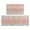 Pink Pioneer Flower, variant on Tropical Pioneer Flower Pattern Kitchen Rugs Sets Of 2,Anti Fatigue Kitchen Mat Rugs Non Slip Washable,Decorative Kitchen Floor Mats for Kitchen,Sink,Laundry,17"x30"+17"x47"