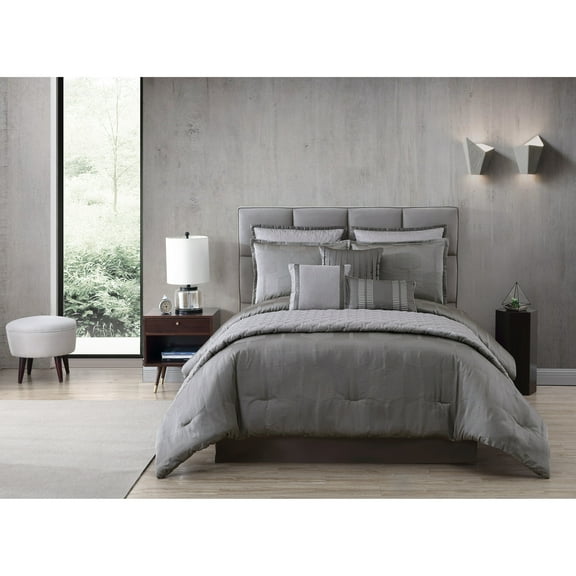 Riverbrook Home Gilmore Grey 10-piece Comforter Set King