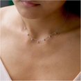 thumbnail image 2 of A String Of Small Bead Titanium Steel Gold-plated Necklace Female Clavicle Chain, 2 of 2