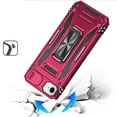 thumbnail image 2 of Military Grade Ring Holder Case with Camera Lens Cover for iPhone 16e - Hot Pink, 2 of 4