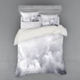 thumbnail image 2 of Ambesonne Grey Bedding Set 3 Pcs, Dark Clouds Moody Sky, Twin, Grey, 2 of 3