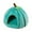 Blue, variant on Cute Pumpkin Cat House Dog House Indoors Winter Warm Pet Dog Bed Foldable Fleece for All Seasons Warm And Thick Cat and Dog Bed Dark GrayS