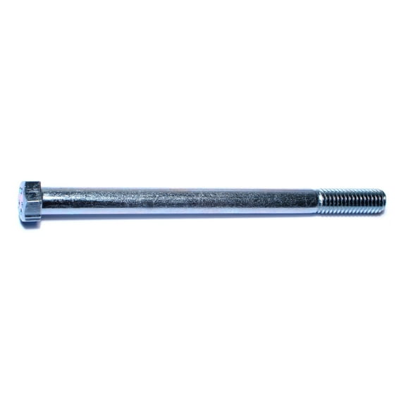 7/16"-14 x 6" Zinc Plated Grade 2 / A307 Steel Coarse Thread Hex Bolts HBHS-350