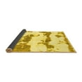 thumbnail image 2 of Ahgly Company Indoor Rectangle Abstract Yellow Modern Area Rugs, 8' x 12', 2 of 4