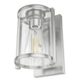 thumbnail image 5 of Hunter - Astwood 1-light Brushed Nickel, Small Sconce Light, Dimmable, Caged Style, for Bedrooms, Dining, Living Rooms - 19126, 5 of 7