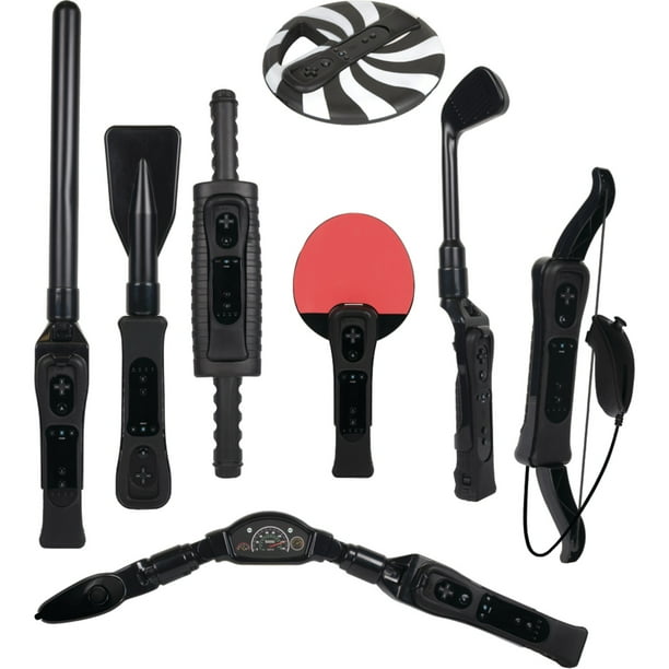 Cta 8 In 1 Sports Pack For Wii Sport Resort Black Wii Walmart Com Walmart Com