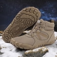 thumbnail image 3 of Botas de nieve de invierno zapatos de senderismo zapatos descalzos casuales antideslizantes para viajes al aire libre, 3 of 9