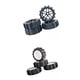 thumbnail image 1 of RC Car Tyres,1/8 Scale RC Model Car Tyre Accessories Set,RC Car Rubber Tires Wheel Rims Set Spare Parts,1:8 RC High Speed Car Repcement Tyre,Scale RC Model Car Accessories Parts DIY,RC Zulema none, 1 of 5